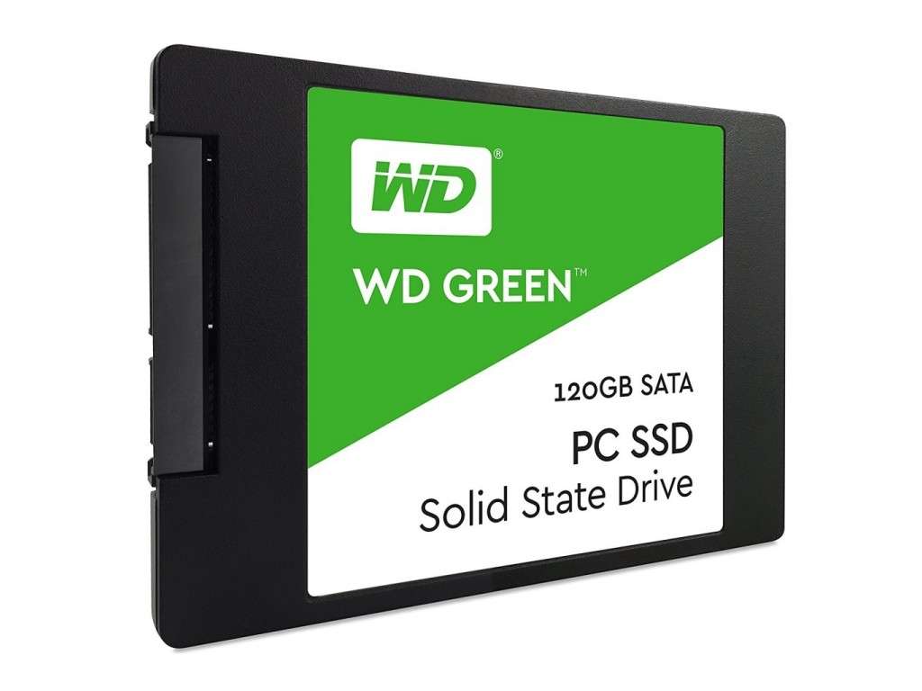 DISCO DURO 2.5" SSD WESTERN DIGITAL GREEN 120GB