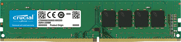 Memoria RAM Crucial 16GB DDR4-2400 UDIMM