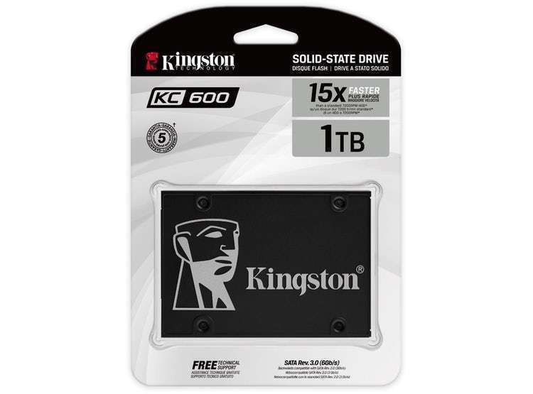 DISCO DURO SSD 2.5" KINGSTON KC600 1TB