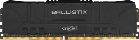 MEMORIA RAM CRUCIAL BALLISTIX 8GB 3200 MHz DDR4 BLACK
