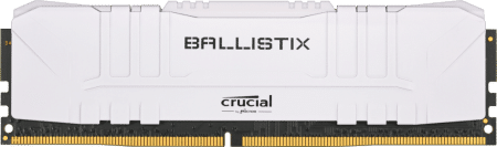 MEMORIA RAM CRUCIAL BALLISTIX 8GB 2666MHz DDR4 WHITE CL16
