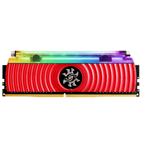 MEMORIA RAM XPG SPECTRIX D80 8GB 3200MHZ DDR4 RED CL16