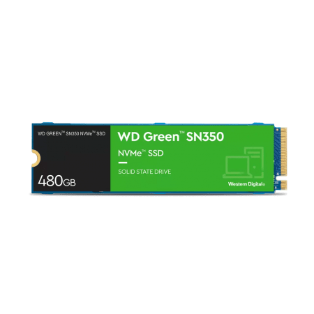 DISCO DURO NVME WESTERN DIGITAL GREEN SN350 480GB