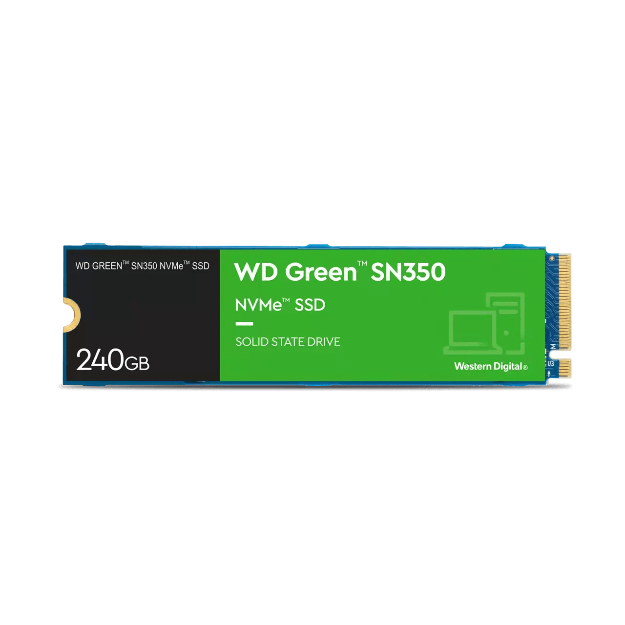 DISCO DURO MVME WESTERN DIGITAL GREEN SN350 240GB