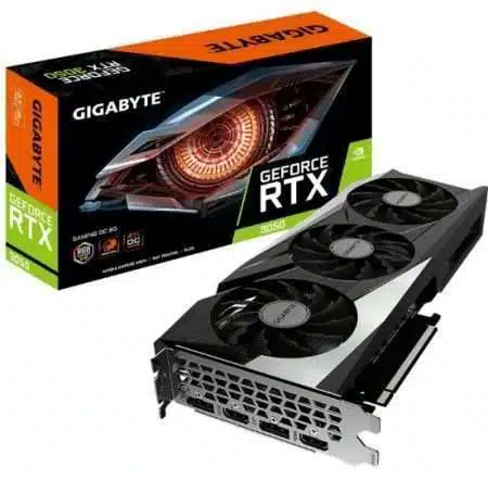 TARJETA DE VIDEO GIGABYTE GEFORCE RTX 3050 GAMING OC 8GB GDDR6