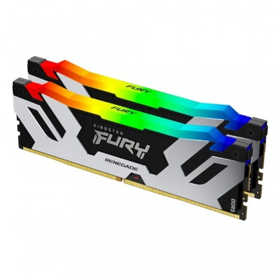 MEMORIA RAM KINGSTON FURY RENEGADE RGB DDR5 6000MHz 32GB 2x16GB CL32