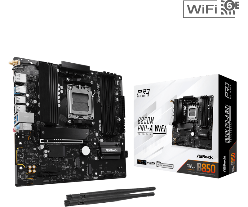 M/B ASROCK B850M PRO-A WIFI