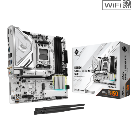 M/B ASROCK B850M Steel Legend WiFi