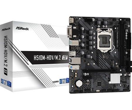 M/B ASROCK H510M-HDV/M.2 SE