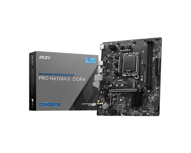 M/B MSI PRO H610M-S DDR4