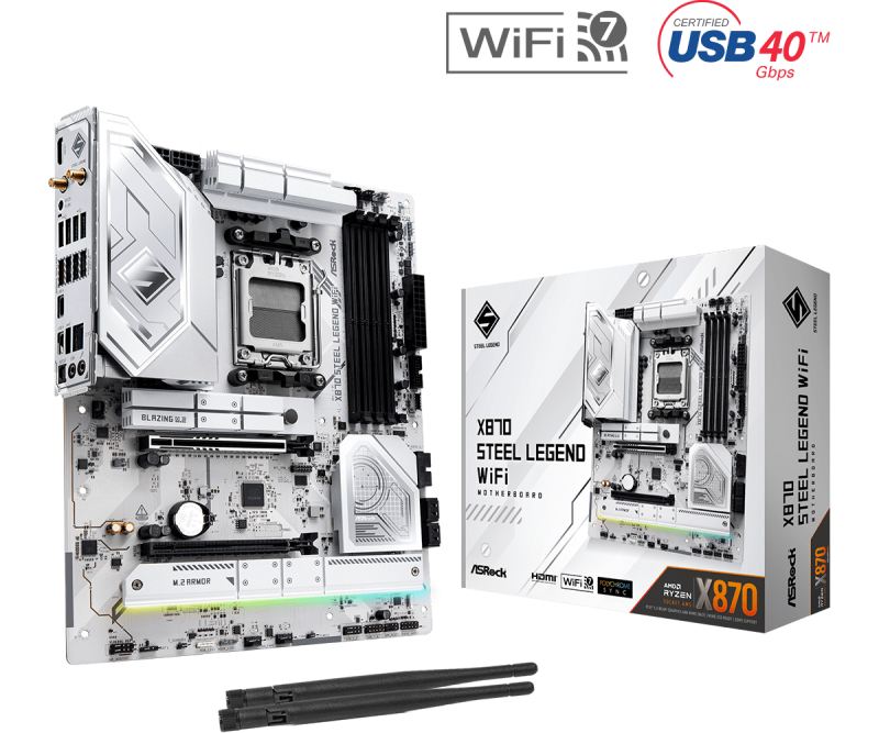 M/B ASROCK X870 STEEL LEGEND WIFI