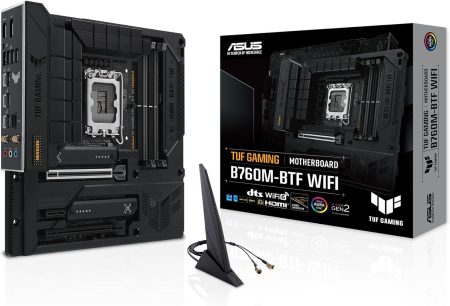 M/B ASUS TUF GAMING B760M-BTF WIFI HIDDEN CONNECTORS
