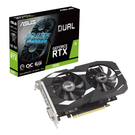 TARJETA DE VIDEO ASUS DUAL RTX 3050 OC 6GB DDR6