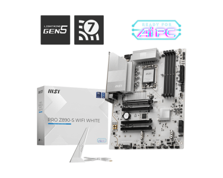 M/B MSI PRO Z890-S WIFI WHITE