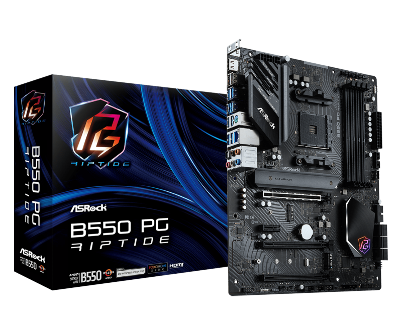 M/B ASROCK B550 PG RIPTIDE