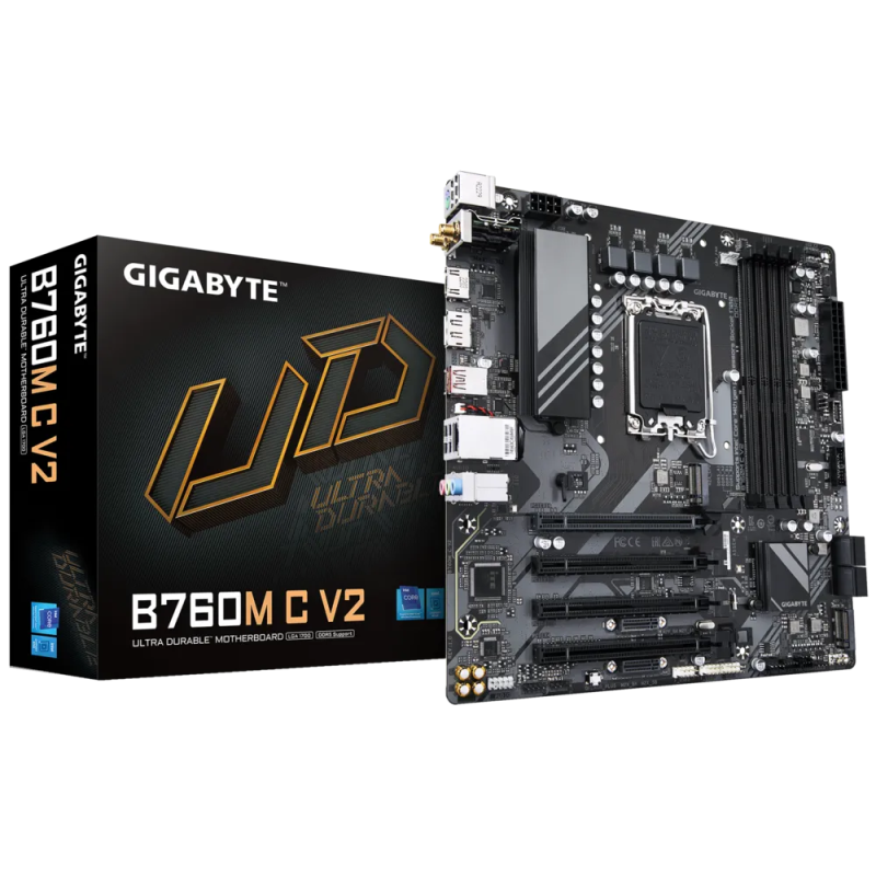 M/B GIGABYTE B760M C V2