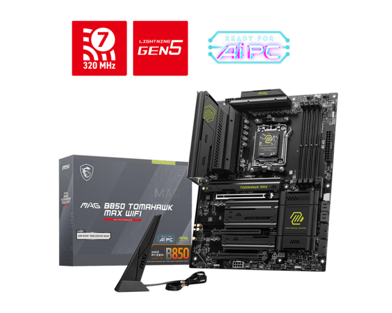M/B MSI MAG B850 TOMAHAWK MAX WIFI