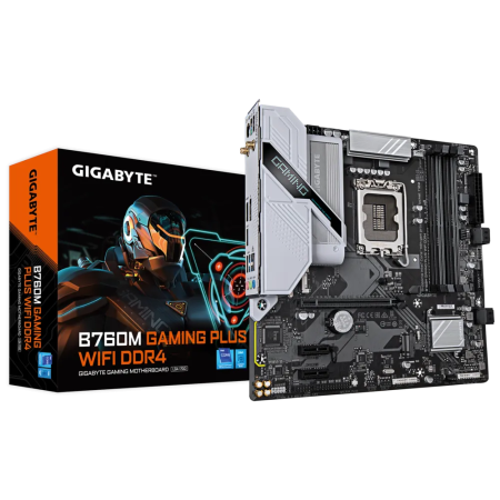 M/B GIGABYTE B760M GAMING PLUS WIFI DDR4