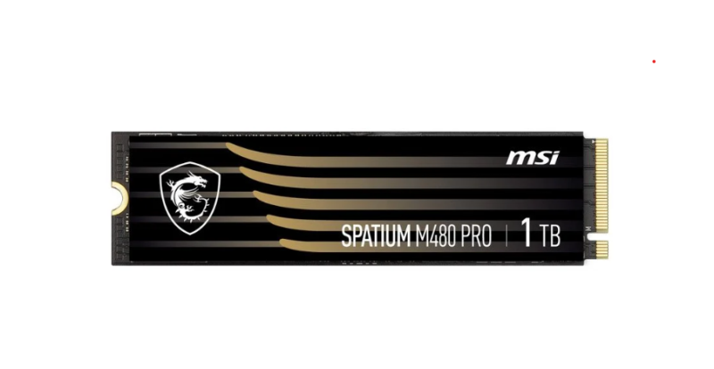 DISCO SSD MSI SPATIUM M480 PRO 1TB PCIe 4.0 NVMe - Image 2